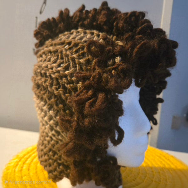Blue Skies Loop yarn hat