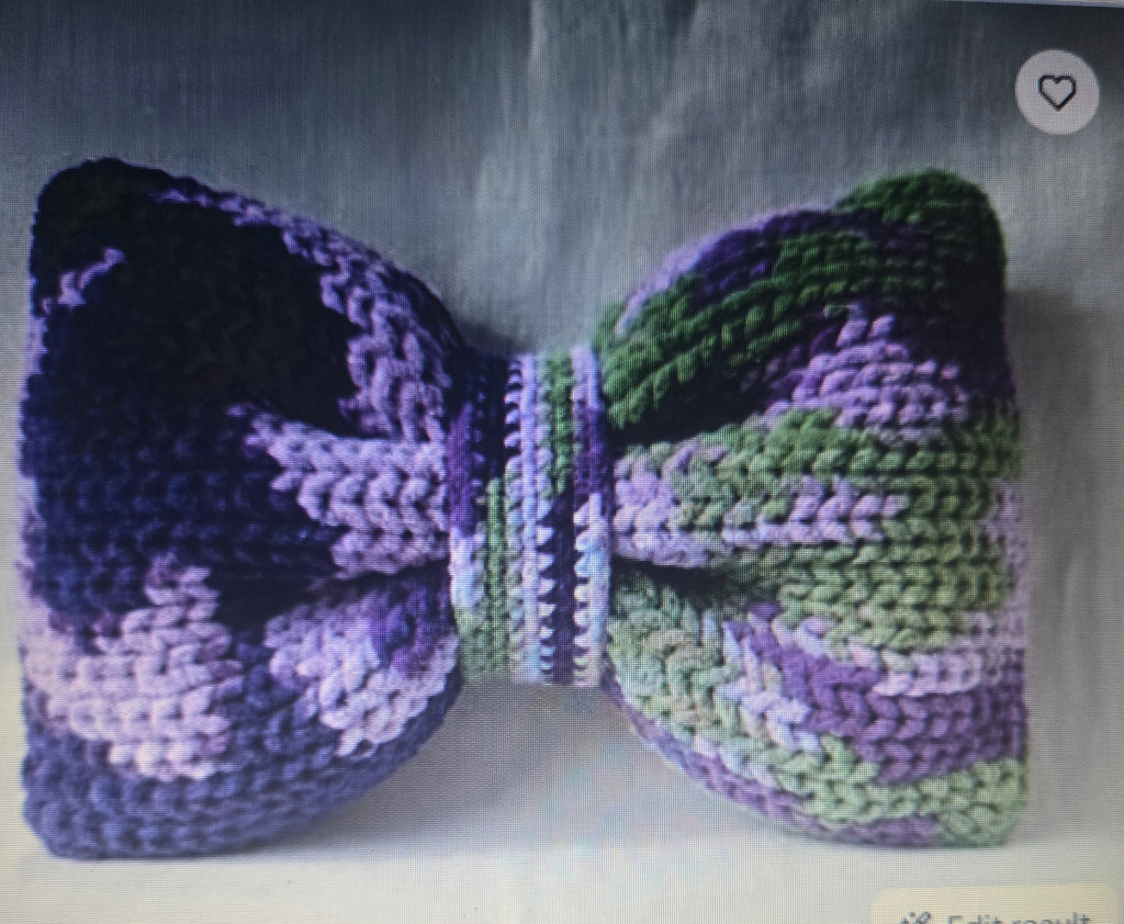 Chenille Neck Bowtie Pillows