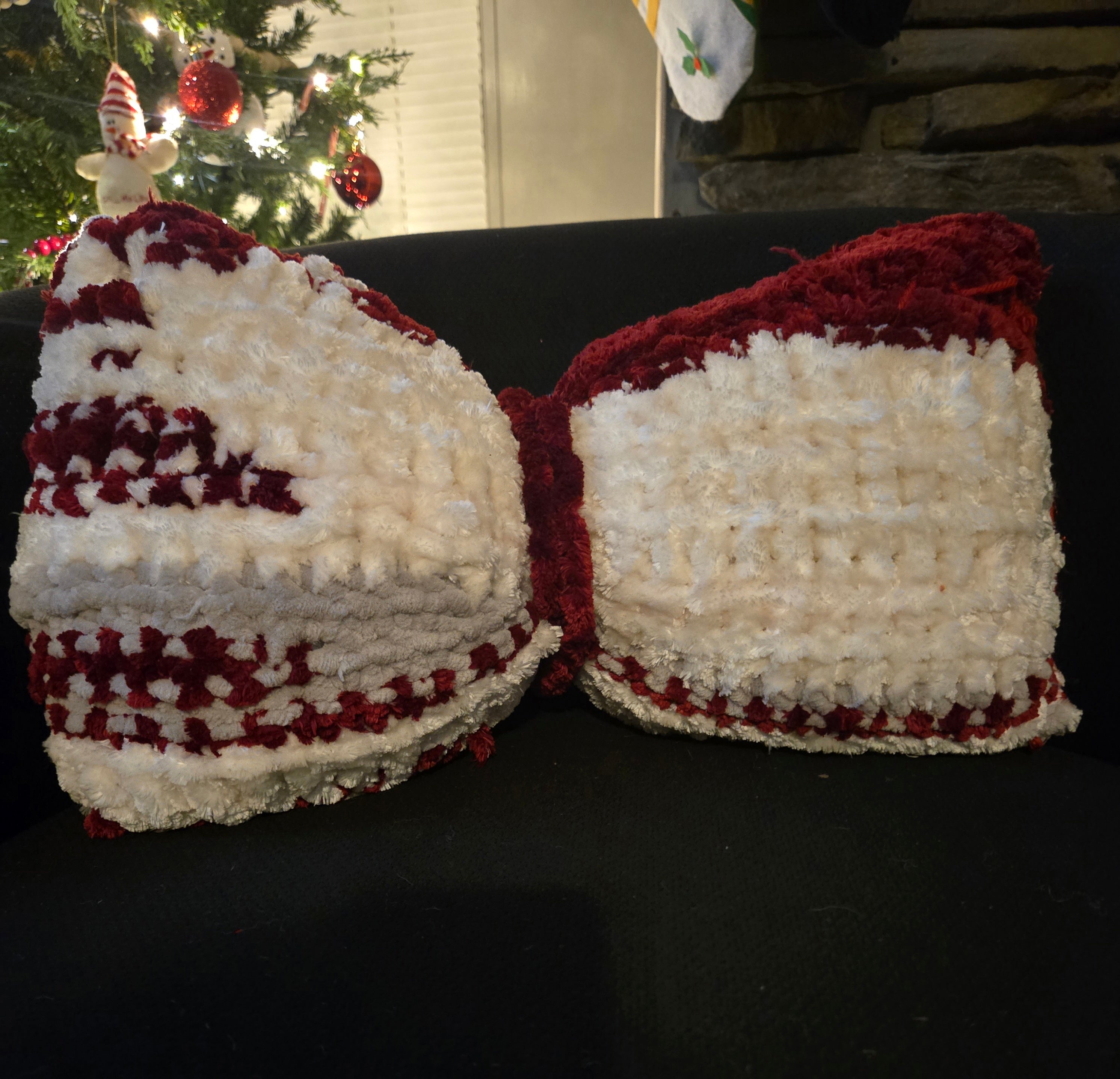 Chenille Neck Bowtie Pillows
